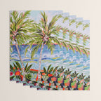 Palm Trees by Karen Fields Wrapping Paper Gallery Image 3