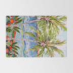 Palm Trees by Karen Fields Rug Gallery Image 2