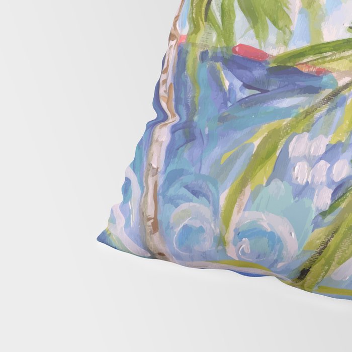 Palm Trees by Karen Fields Pillow Sham Gallery Image 4