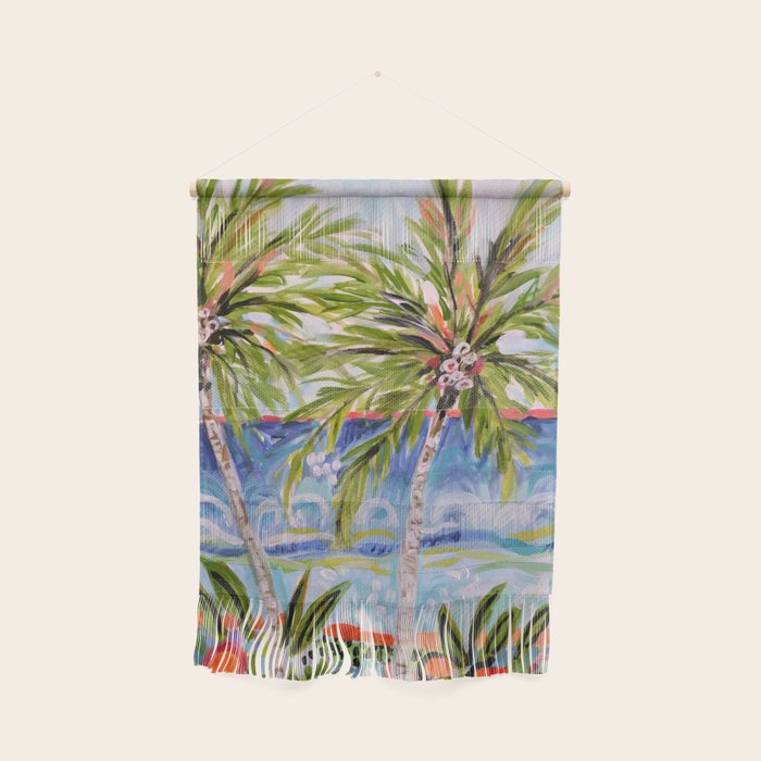Palm Trees by Karen Fields Wall Hanging Gallery Image 1