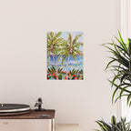 Palm Trees by Karen Fields Poster Gallery Image 2