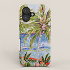 Palm Trees by Karen Fields iPhone Case Gallery Image 1
