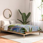 Palm Trees by Karen Fields Comforter Gallery Image 2