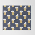 Meowlting Pattern Throw Blanket Gallery Image 2