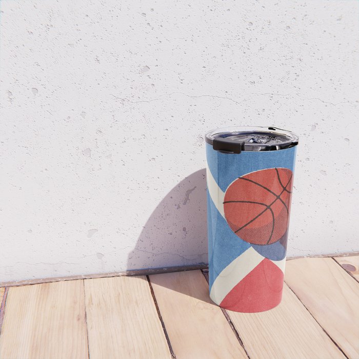 BALLS / Basketball - outdoor II Travel Mug Gallery Image 4