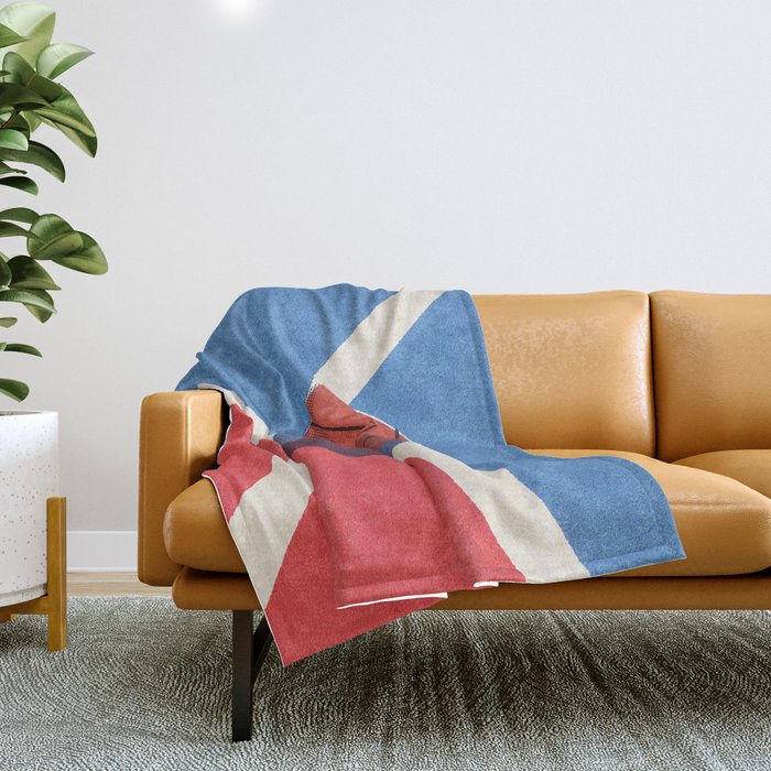 BALLS / Basketball - outdoor II Throw Blanket Gallery Image 1