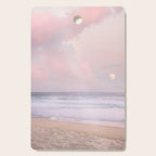 Huntington Beach Pink Sunset - California Ocean Landscape Photography Cutting Board Gallery Image 1