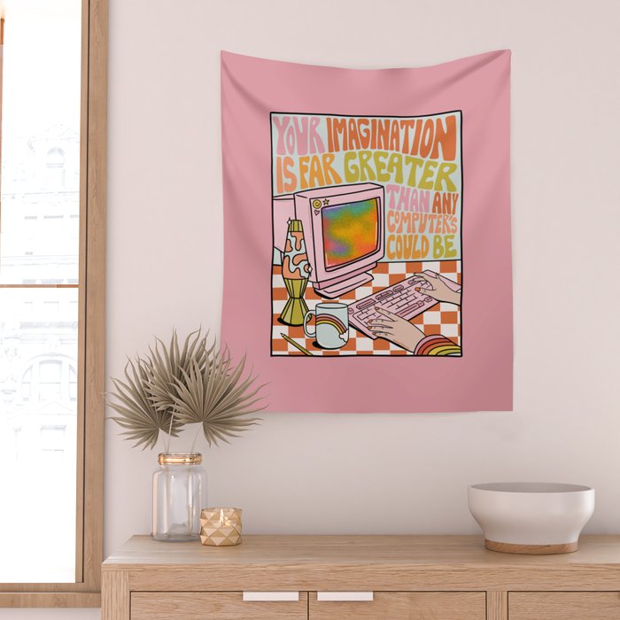 Your Imagination Wall Tapestry Gallery Image 2
