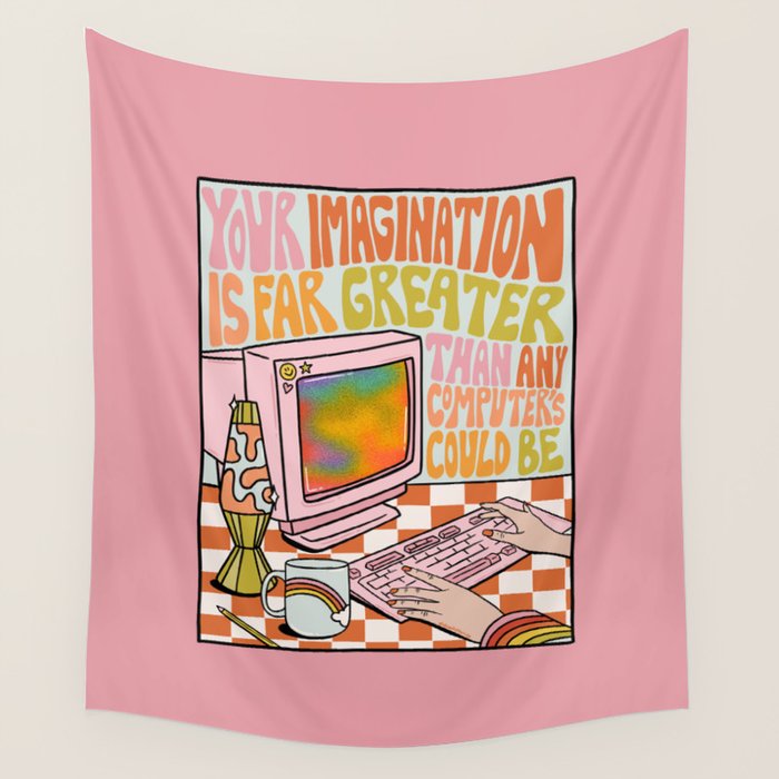 Your Imagination Wall Tapestry Gallery Image 4