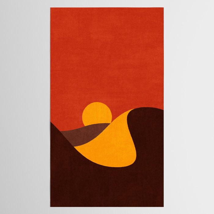 LANDSHAPES - Desert - sunset Tablecloth Gallery Image 2