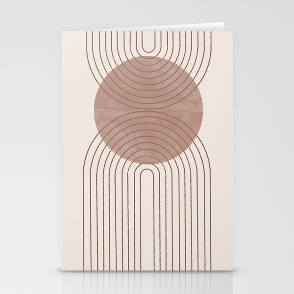 Abstract Modern Poster Arch  Stationery Card Gallery Image 2