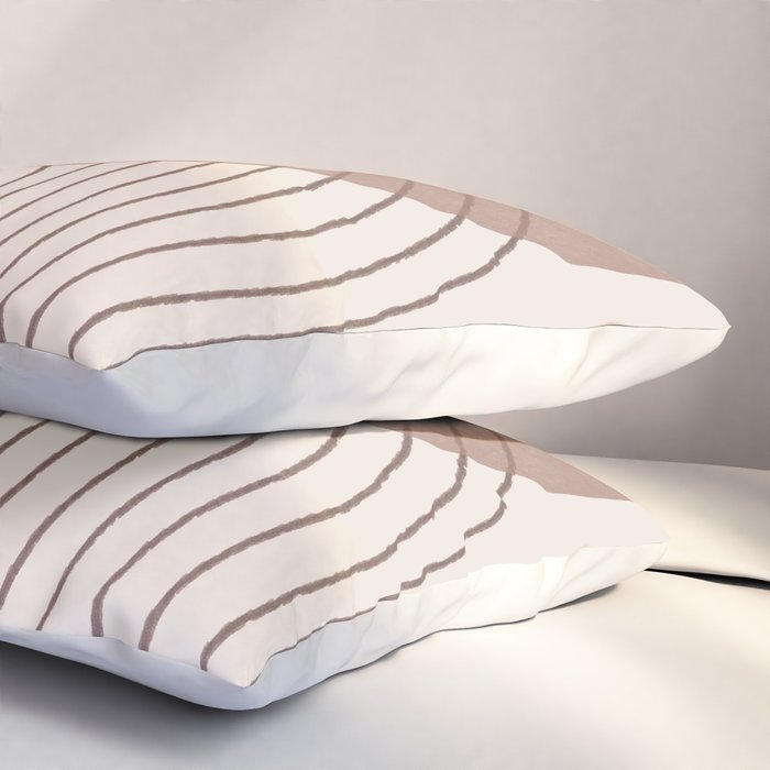 Abstract Modern Poster Arch  Pillow Sham Gallery Image 3