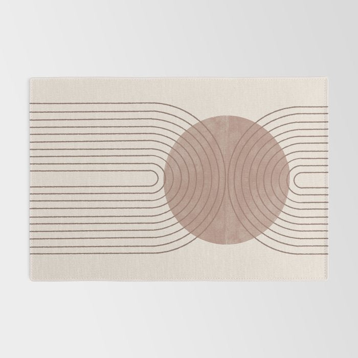 Abstract Modern Poster Arch  Rug Gallery Image 2