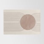 Abstract Modern Poster Arch  Rug Gallery Image 2
