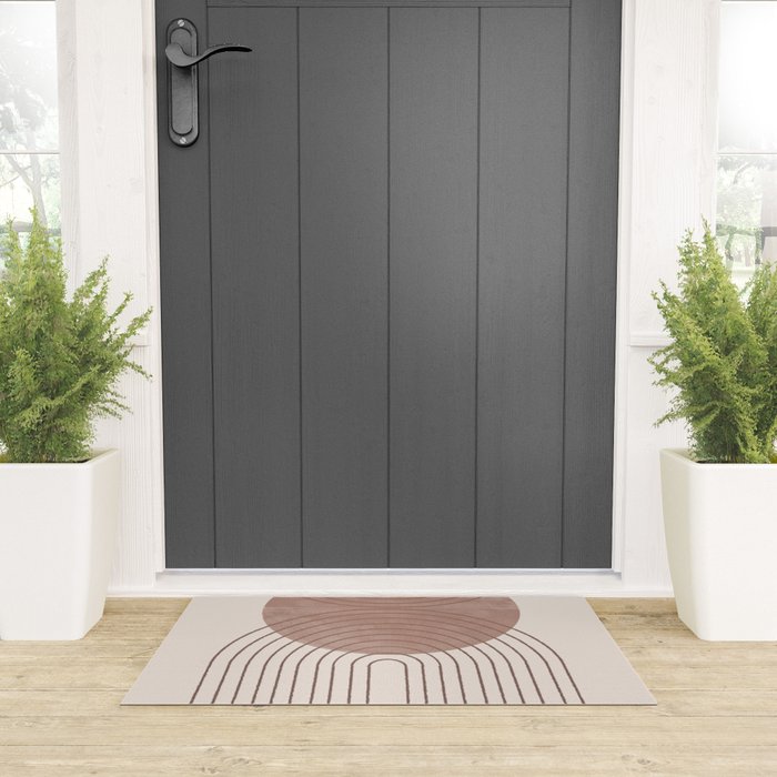Abstract Modern Poster Arch  Welcome Mat Gallery Image 3