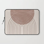 Abstract Modern Poster Arch  Laptop Sleeve Gallery Image 1