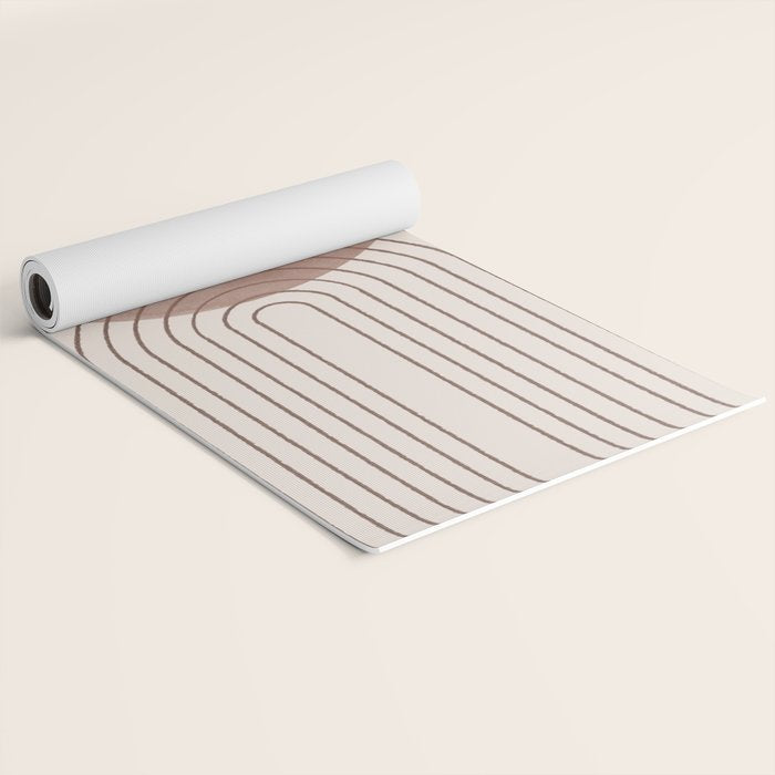 Abstract Modern Poster Arch  Yoga Mat Gallery Image 2