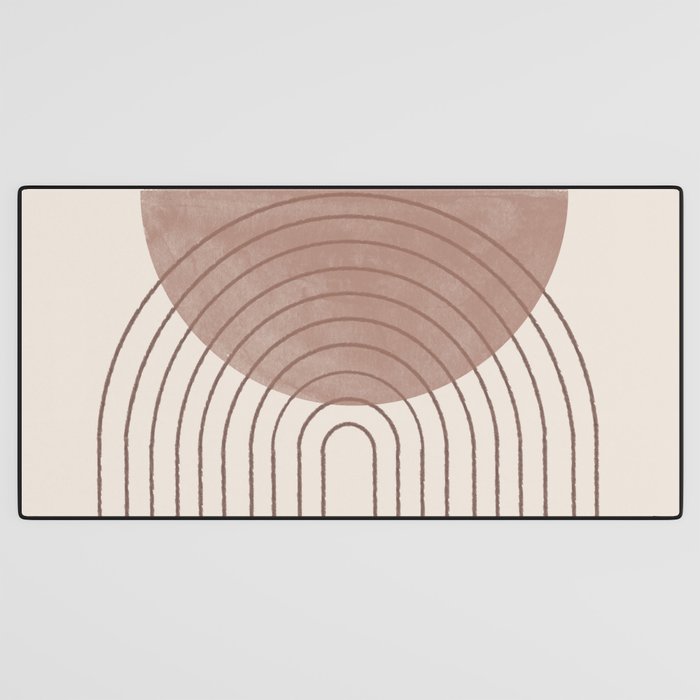 Abstract Modern Poster Arch  Desk Mat Gallery Image 3