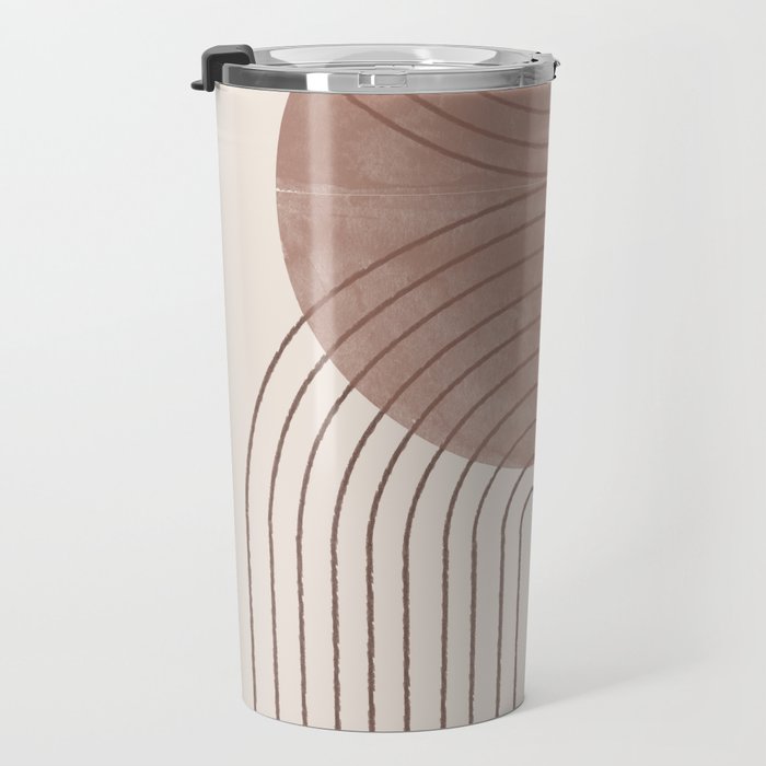 Abstract Modern Poster Arch  Travel Mug Gallery Image 3