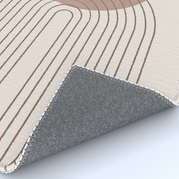 Abstract Modern Poster Arch  Rug Gallery Image 4