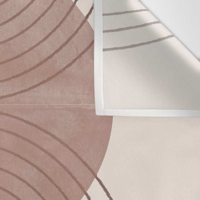 Abstract Modern Poster Arch  Wall Tapestry Gallery Image 3