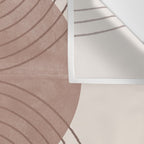 Abstract Modern Poster Arch  Wall Tapestry Gallery Image 3