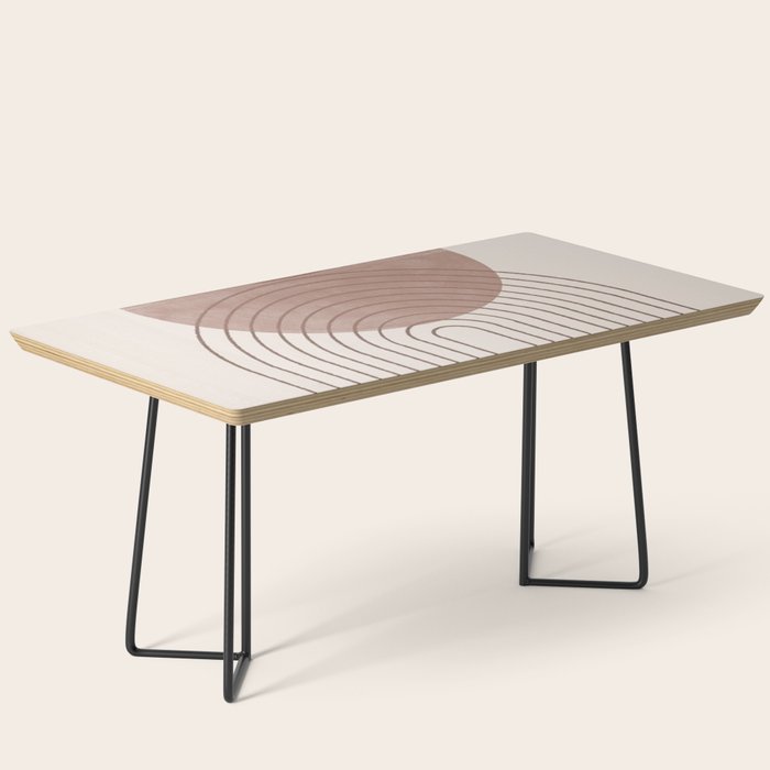 Abstract Modern Poster Arch  Coffee Table Gallery Image 1