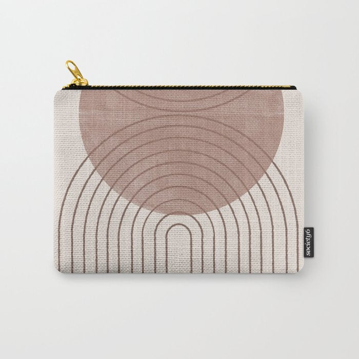 Abstract Modern Poster Arch  Carry All Pouch Gallery Image 1