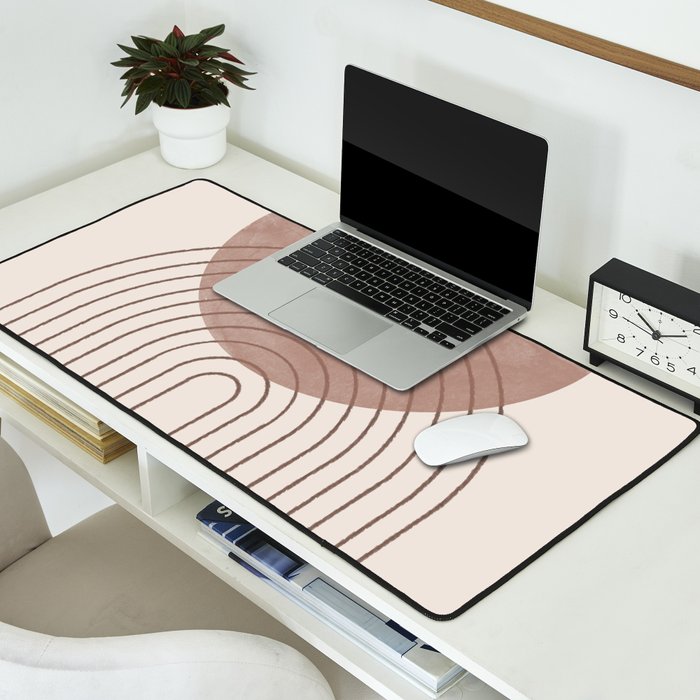 Abstract Modern Poster Arch  Desk Mat Gallery Image 2