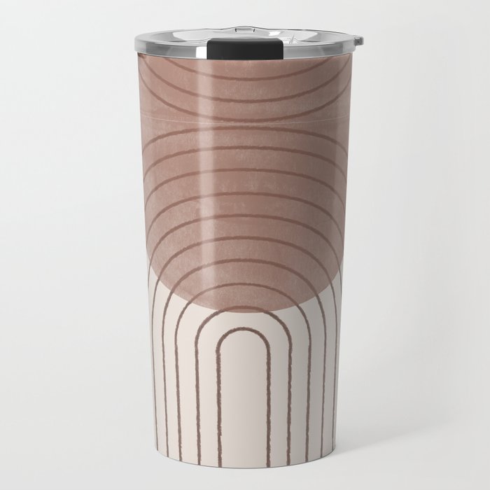 Abstract Modern Poster Arch  Travel Mug Gallery Image 1