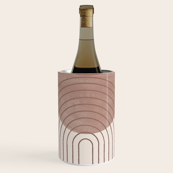 Abstract Modern Poster Arch  Wine Chiller Gallery Image 1