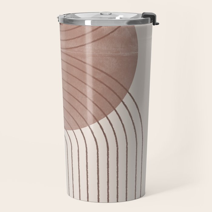 Abstract Modern Poster Arch  Travel Mug Gallery Image 2