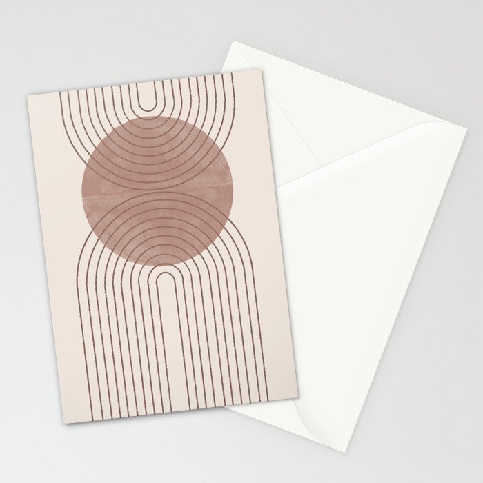 Abstract Modern Poster Arch  Stationery Card Gallery Image 2