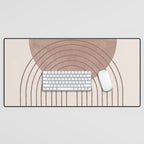 Abstract Modern Poster Arch  Desk Mat Gallery Image 1