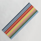 Summer Stripes Yoga Mat Gallery Image 1