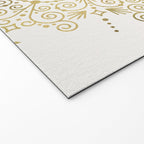 Moroccan Mandala - Gold Palette Welcome Mat Gallery Image 2