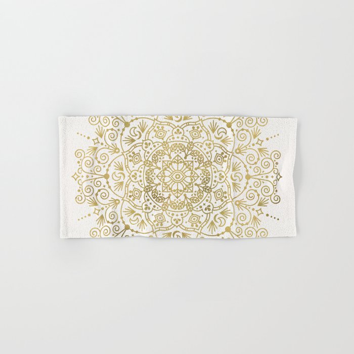 Moroccan Mandala - Gold Palette Towels Gallery Image 1