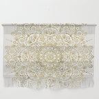 Moroccan Mandala - Gold Palette Wall Hanging Gallery Image 1