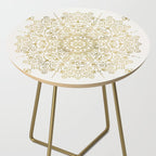 Moroccan Mandala - Gold Palette Side Table Gallery Image 2