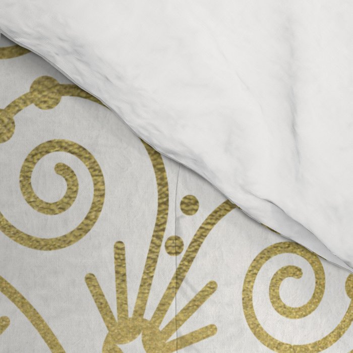 Moroccan Mandala - Gold Palette Comforter Gallery Image 4