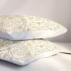 Moroccan Mandala - Gold Palette Pillow Sham Gallery Image 3