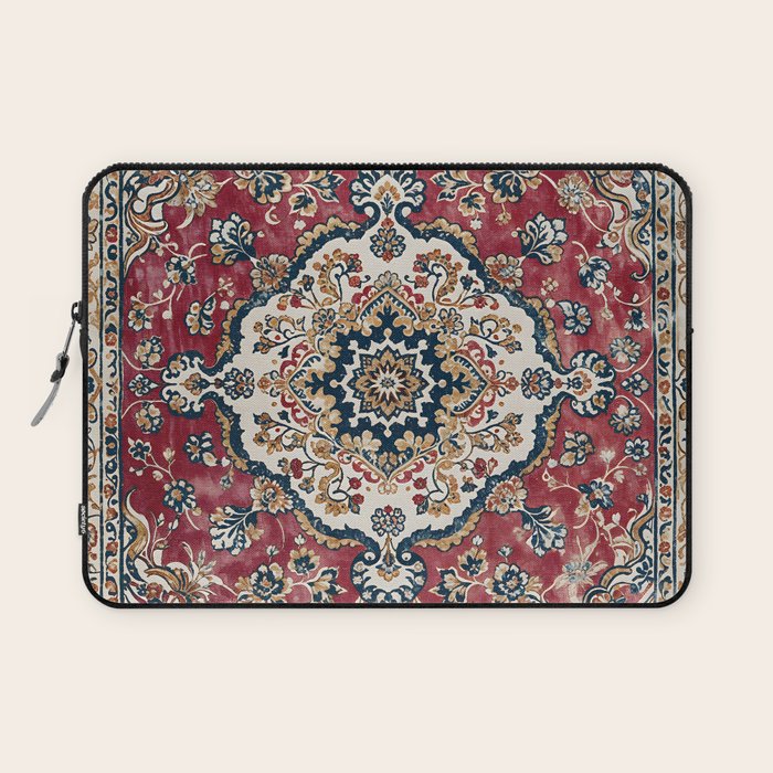 Casbah Crimson Crest Laptop Sleeve Gallery Image 1