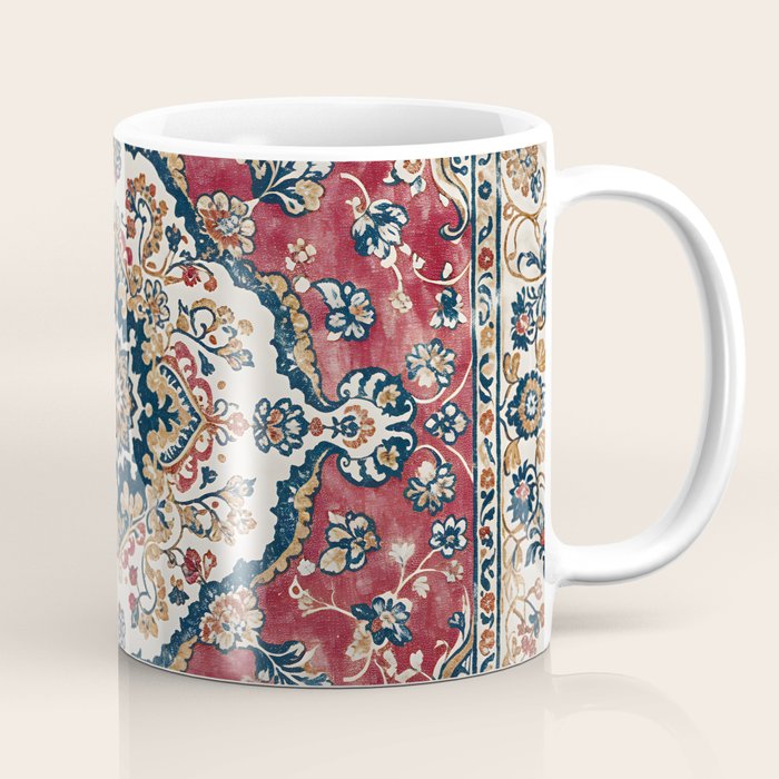 Casbah Crimson Crest Coffee Mug Gallery Image 1