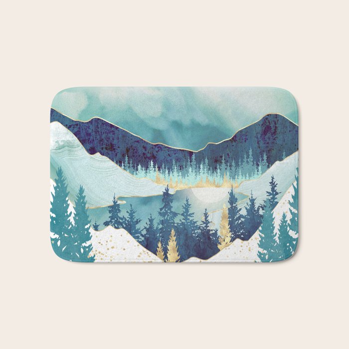 Sky Reflection Bath Mat Gallery Image 1