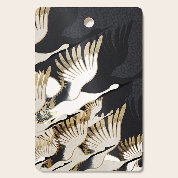 Crane Abstract Cutting Board Gallery Image 1