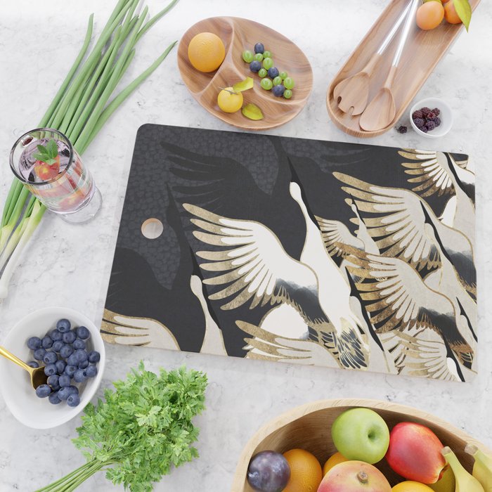 Crane Abstract Cutting Board Gallery Image 2