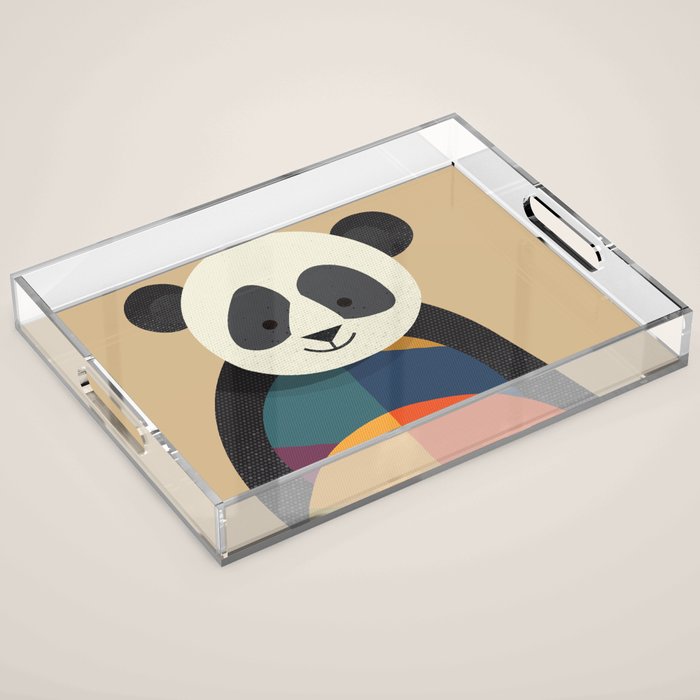 Giant Panda Acrylic Tray Gallery Image 1
