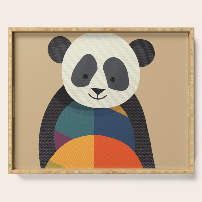Giant Panda Serving Tray Gallery Image 1