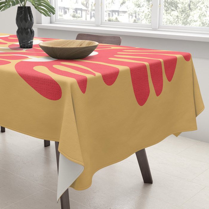 Fiery flowers Tablecloth Gallery Image 3