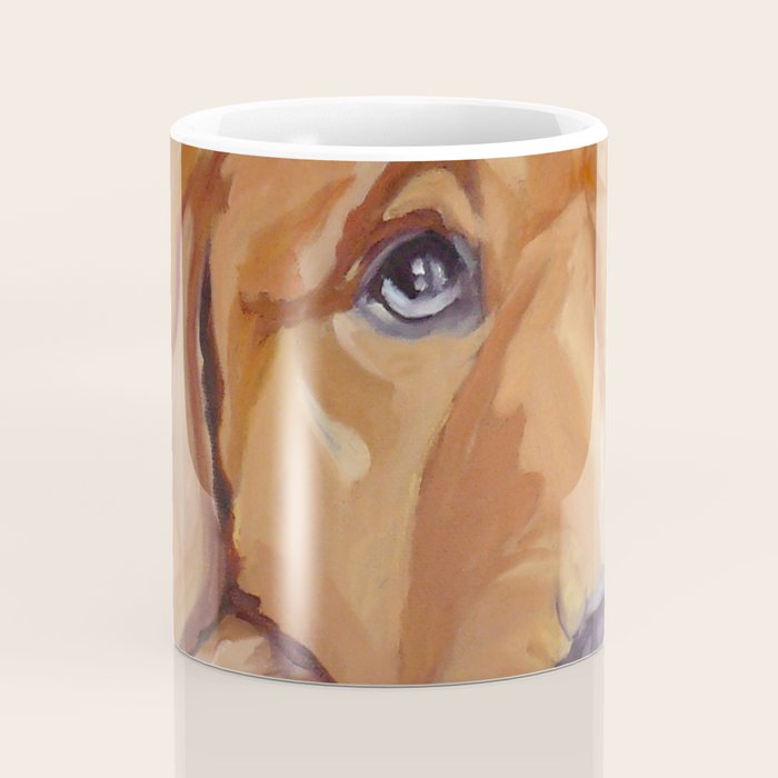 Golden Retriever Dog Portrait Coffee Mug Gallery Image 4